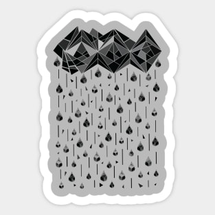 Geometric rain Sticker